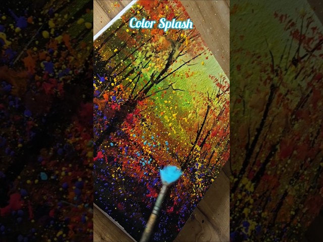Easy Acrylic Painting Technique For Beginners #easyart #art #shorts