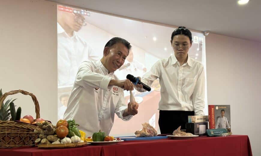Chef Martin Yan inspires students at SEGi College