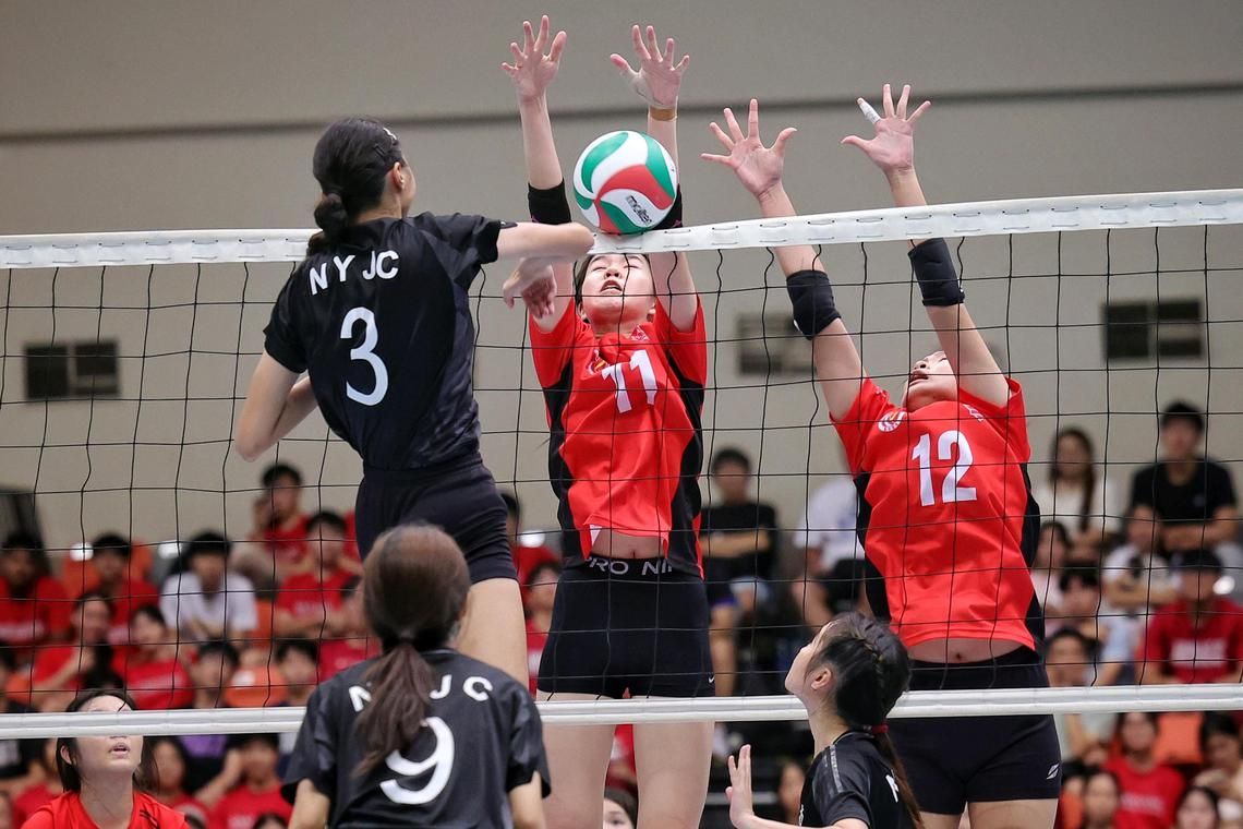 Lya Chua battles cramp to help Hwa Chong claim fourth straight A Div volleyball title