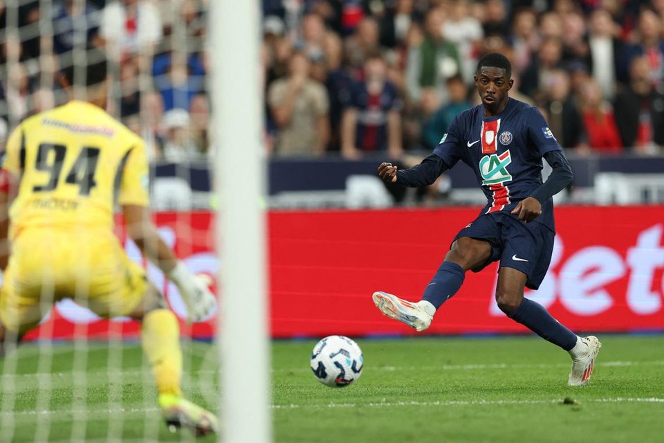 Dembele's metamorphosis key to PSG's Champions League quest
