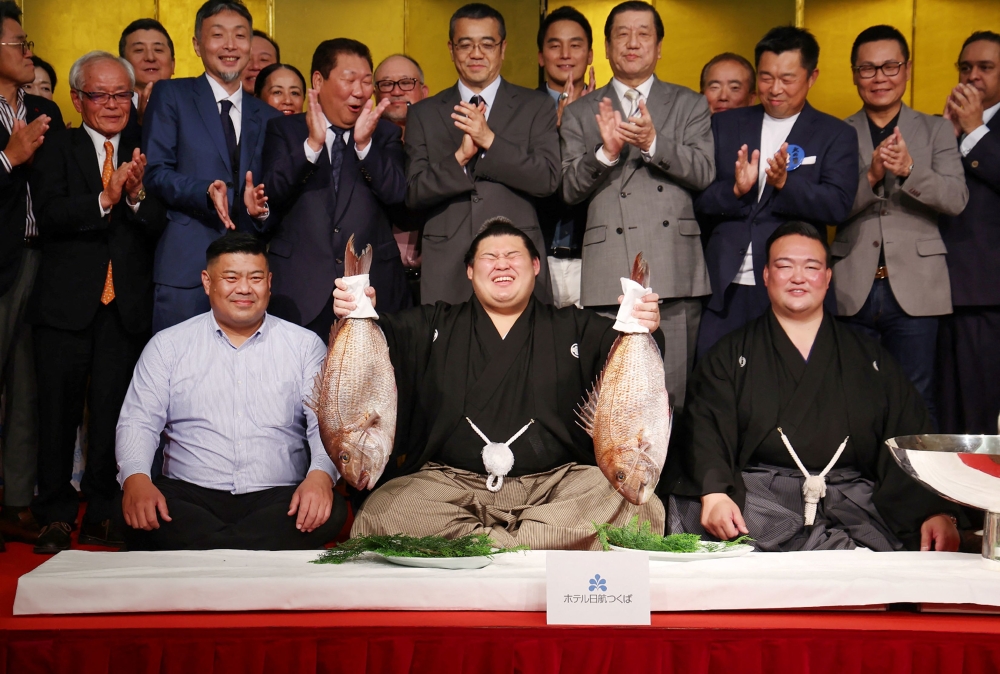 Onosato becomes fastest-promoted ‘yokozuna’ in sumo’s modern era