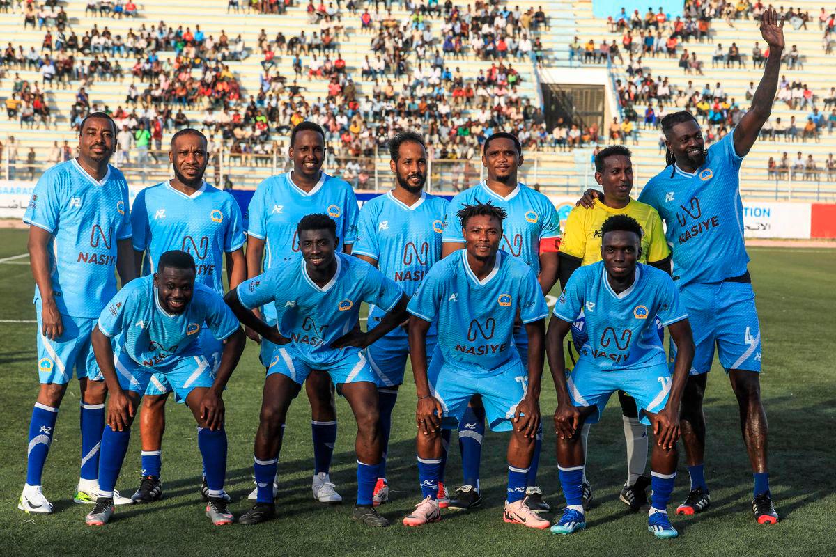 Eto’o, Adebayor, Okocha play exhibition game in Somalia