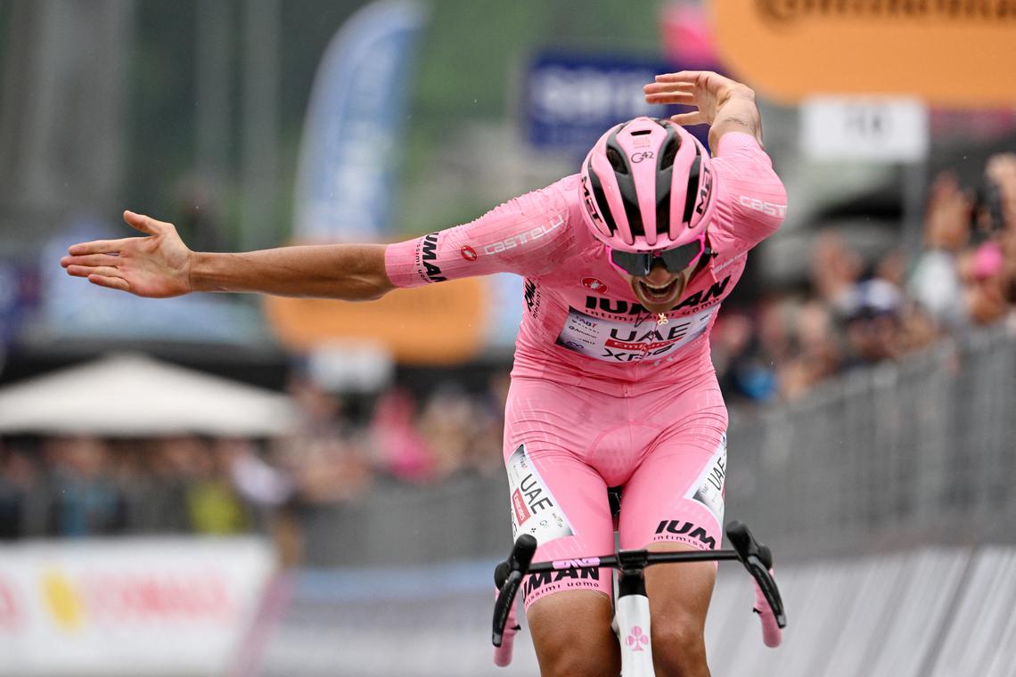Del Toro claims stage 17 win and extends Giro lead
