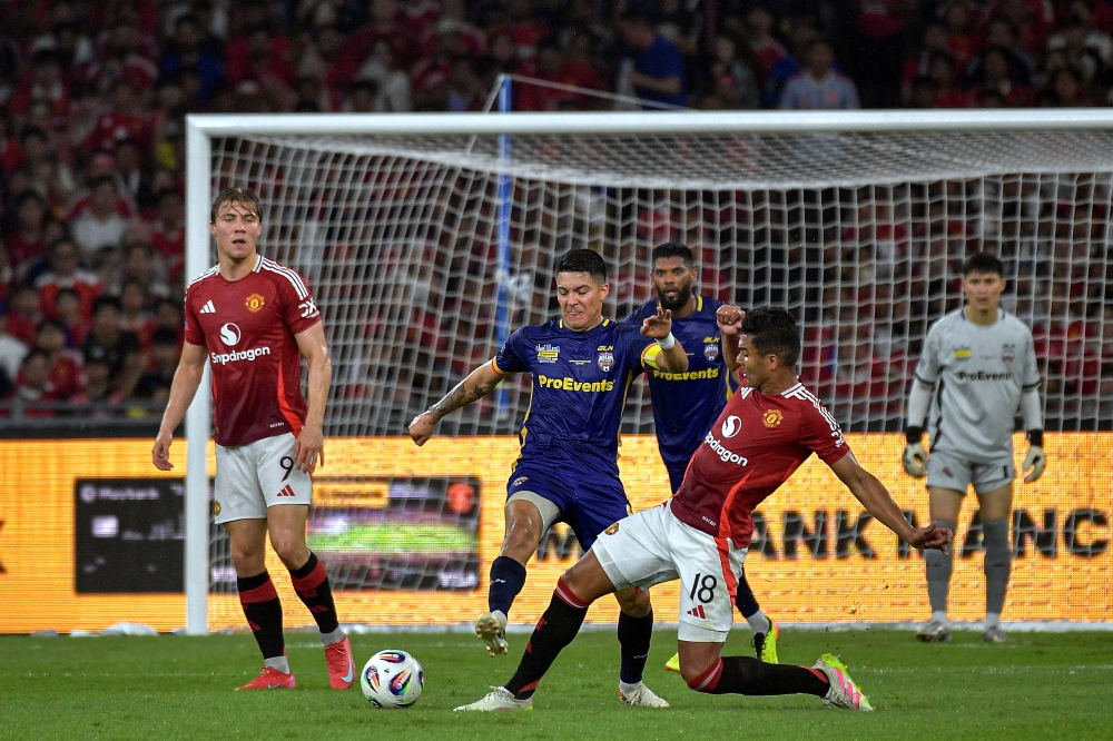 Man United gear from Asean All-Stars match donated to SK Lemoi in CSR initiative
