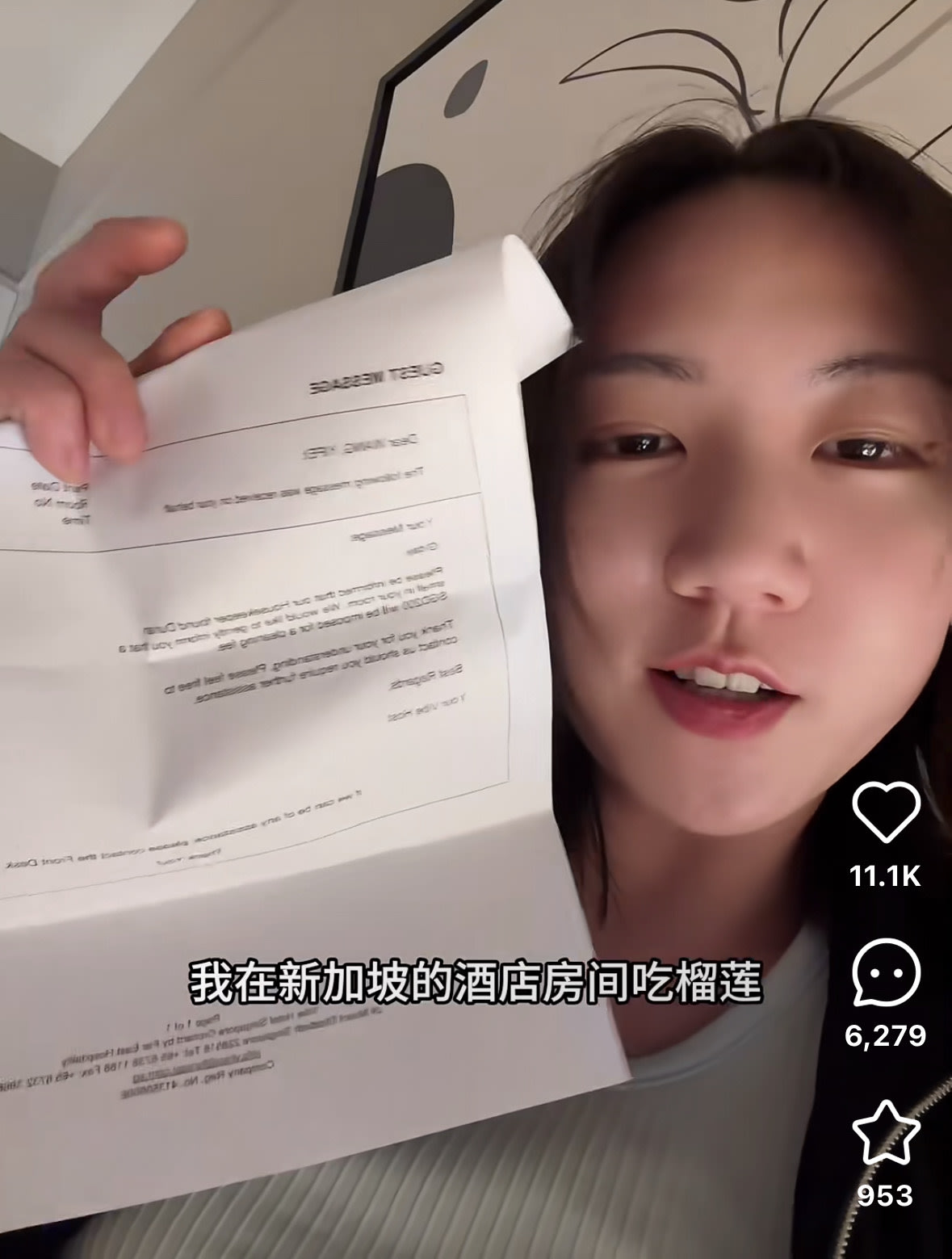 Woman Fined S$200 For Bringing Durians Into Hotel Room, Says She Didn’t Know Durians Weren’t Allowed In Hotel