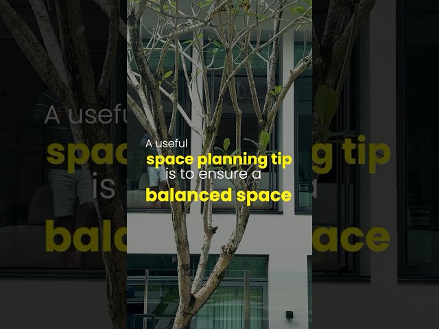 Space Planning Tip 3: Ensuring a balanced space #interiordesign #spaceplanning #tips #nuinfinity