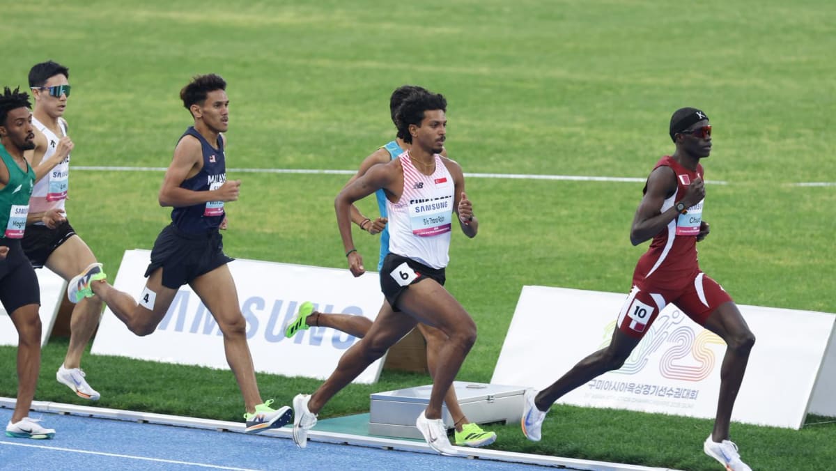 Singapore's Thiruben breaks 38-year-old 800m national record at Asian Athletics Championships
