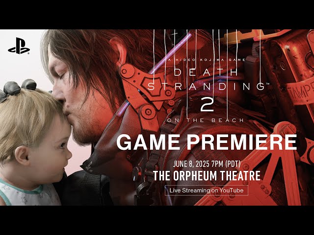 DEATH STRANDING 2: ON THE BEACH - Game Premiere - Orpheum Theatre - June 8, 2025