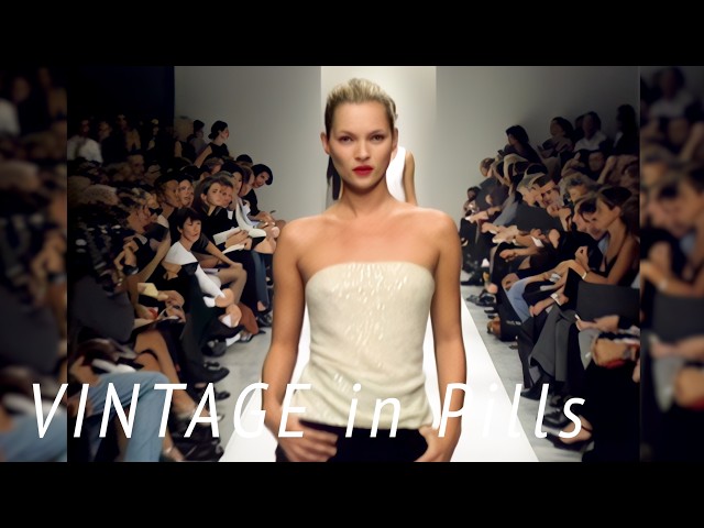 Vintage in Pills NARCISO RODRIGUEZ Spring 1998 New York - Fashion Channel