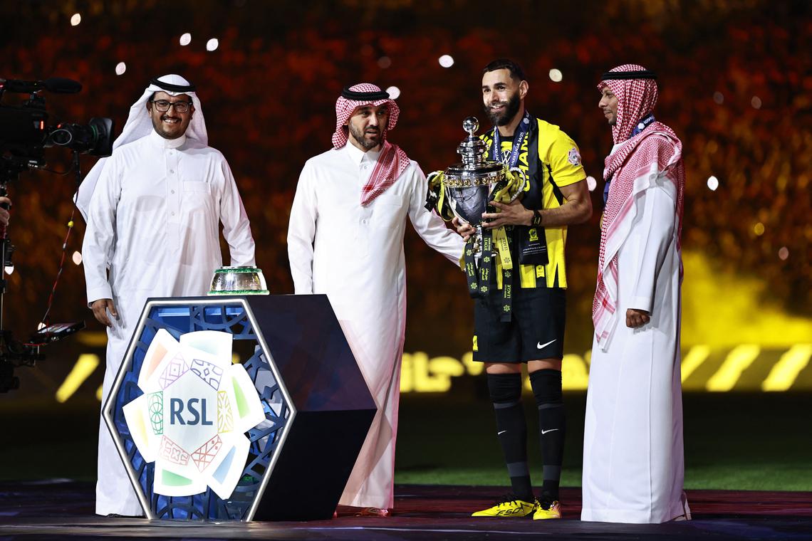 Benzema leads Al-Ittihad to Saudi Cup win and domestic double