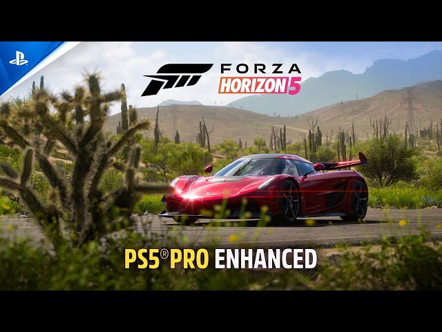 Forza Horizon 5 - PS5 Pro Features Trailer | PS5 Games