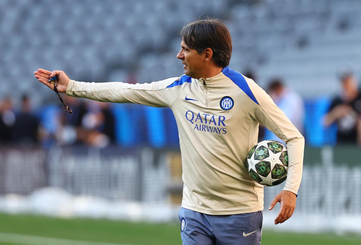 Concentration not obsession needed in Champions League final, says Inter coach Inzaghi
