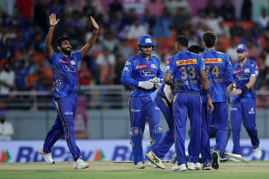 Mumbai eliminate Gujarat to keep alive IPL final hopes