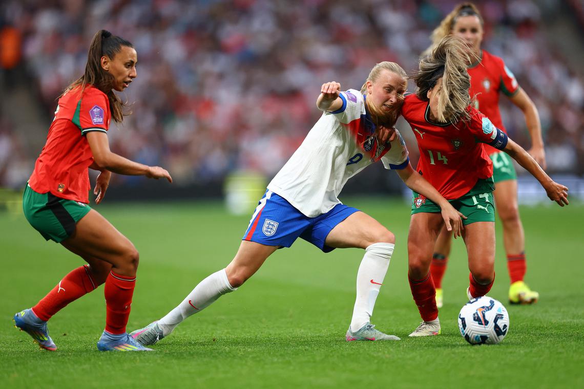 Beever-Jones scores hat-trick in England's 6-0 Nations League rout of Portugal