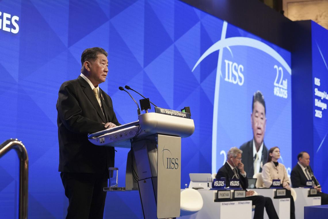 Philippines defence chief Gilberto Teodoro Jr calls out China’s ‘propaganda spiel’ at Shangri-La Dialogue