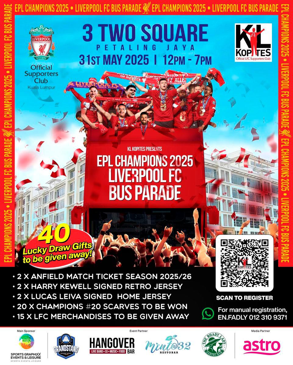 YNWA as KL Kopites bring Anfield buzz to M’sia to celebrate Liverpool’s title triumph