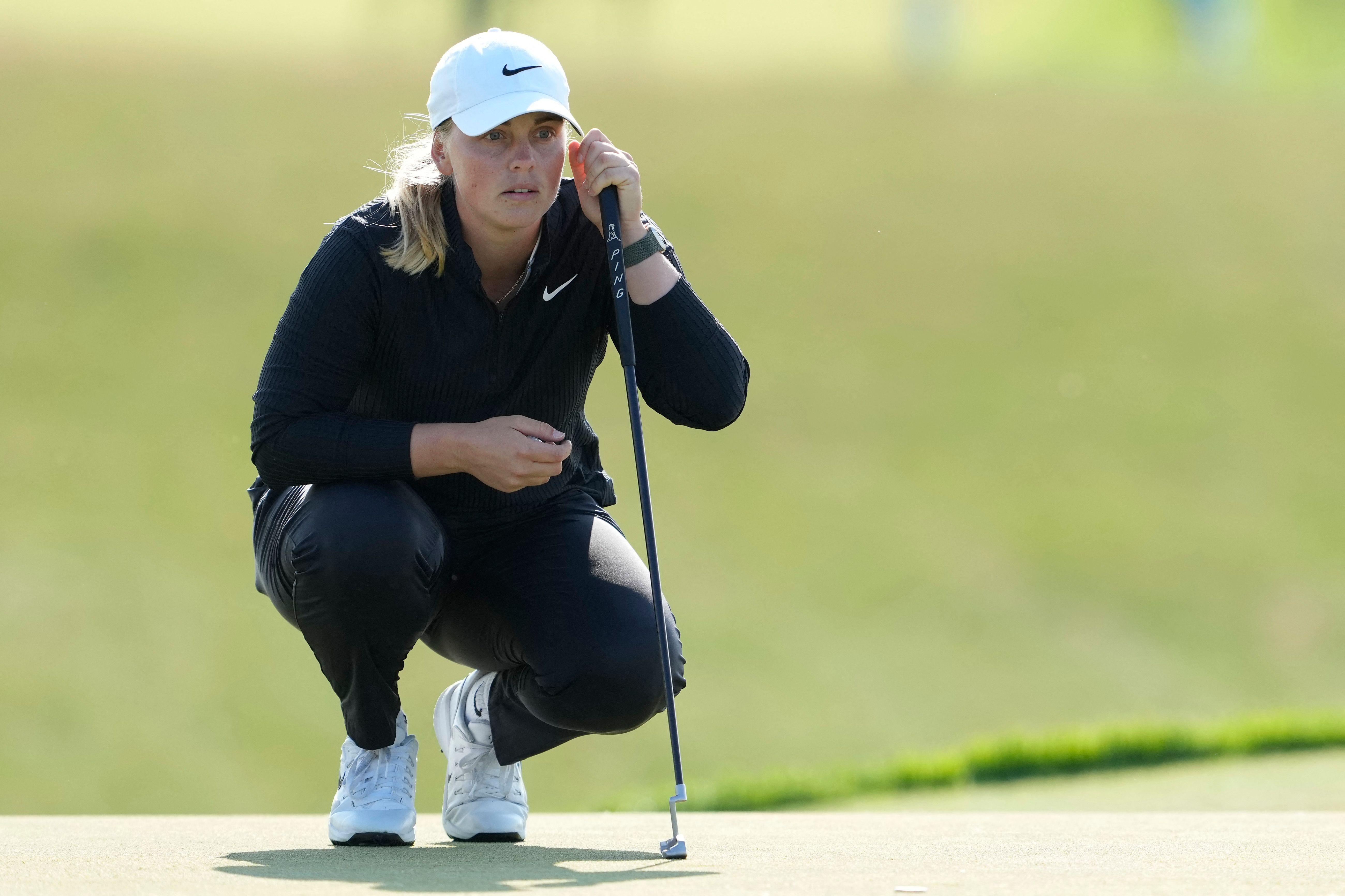 Sweden’s Maja Stark grabs one-shot lead at US Women’s Open
