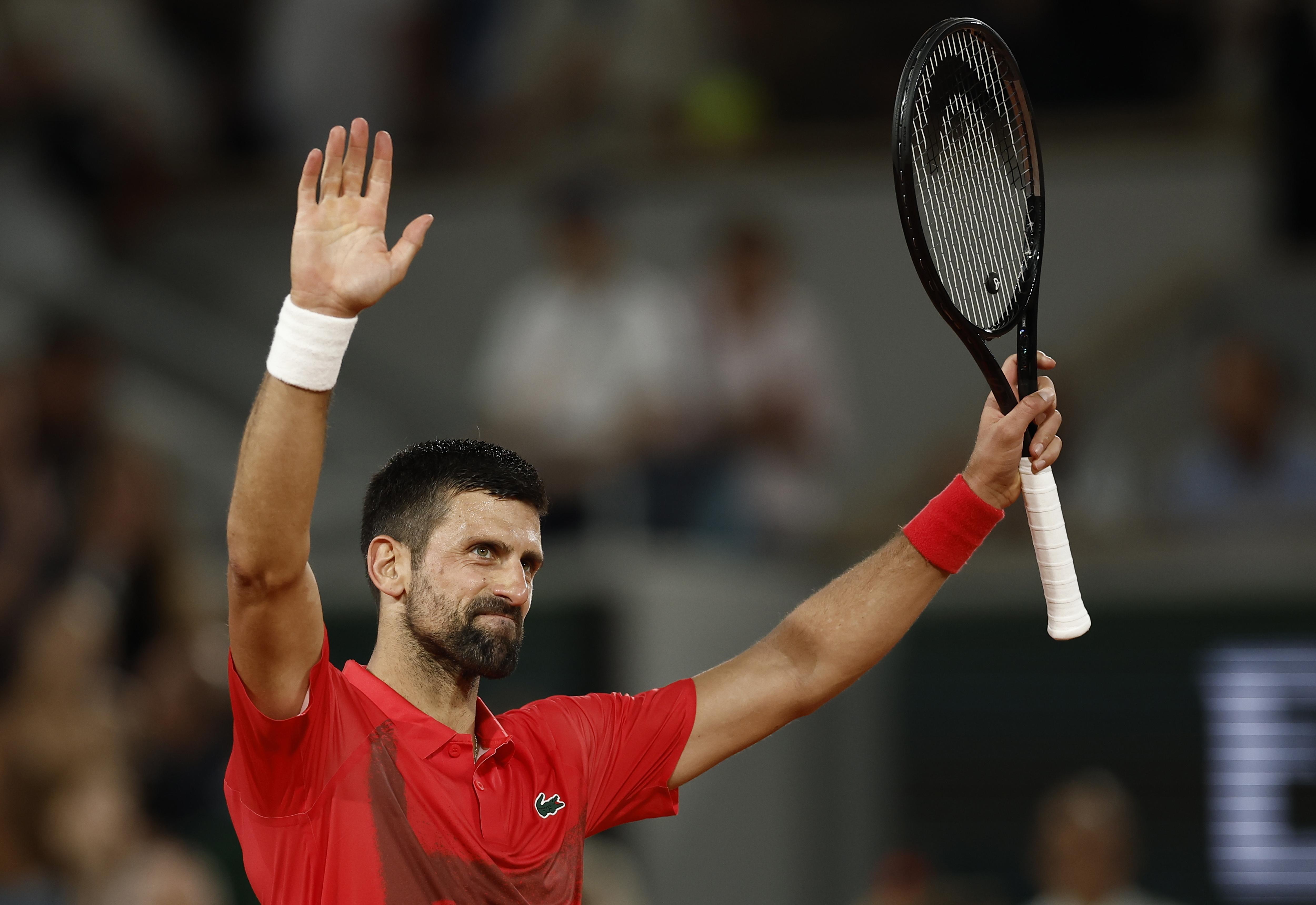 Novak Djokovic eases into last 16 with 99th French Open win, Coco Gauff goes through