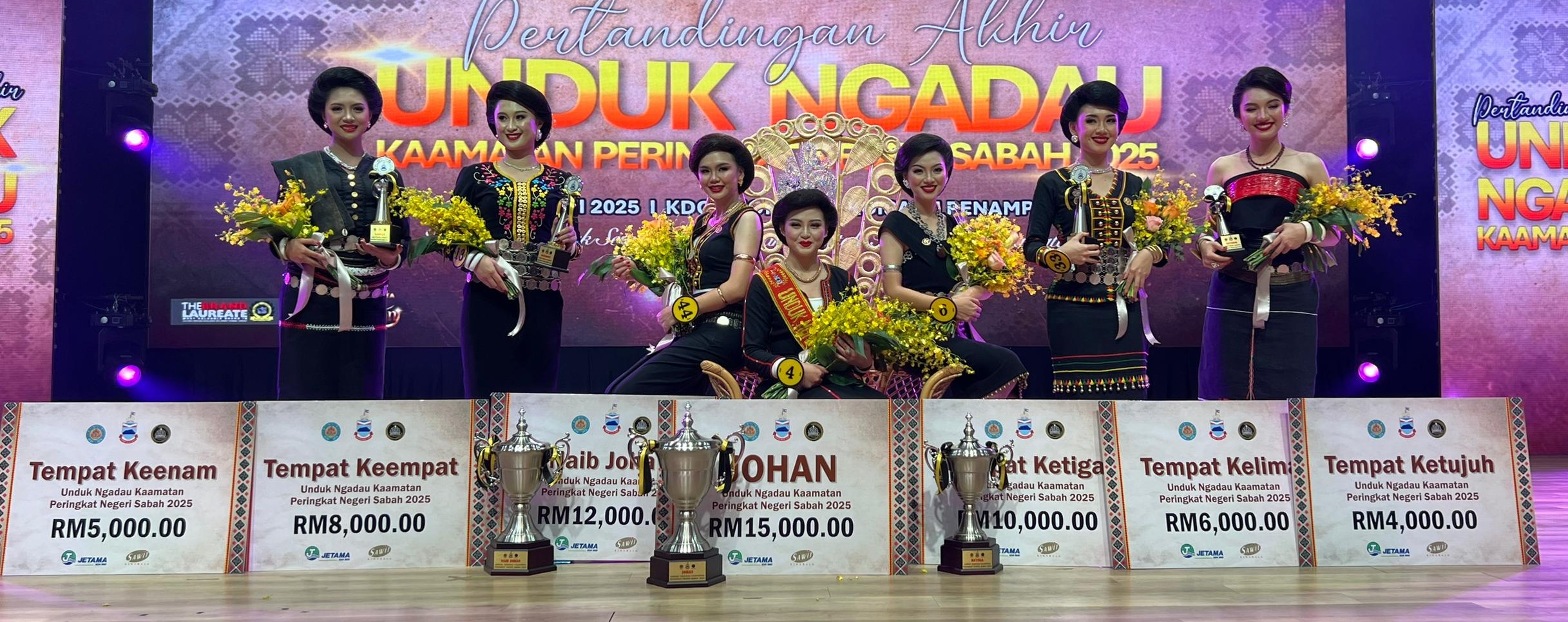 Tamparuli’s Atitih Yatih Robert 2025 Sabah State Level Unduk Ngadau