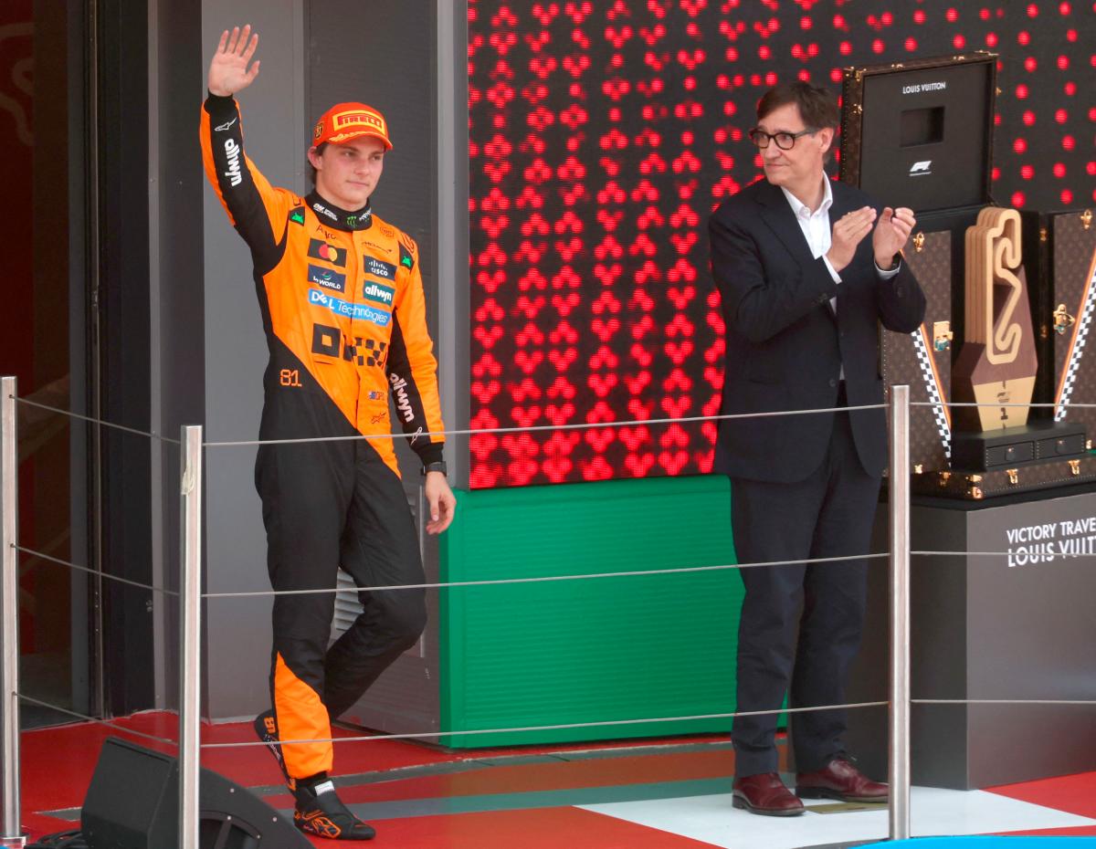 'Proud' Piastri extends championship lead with Spanish GP victory