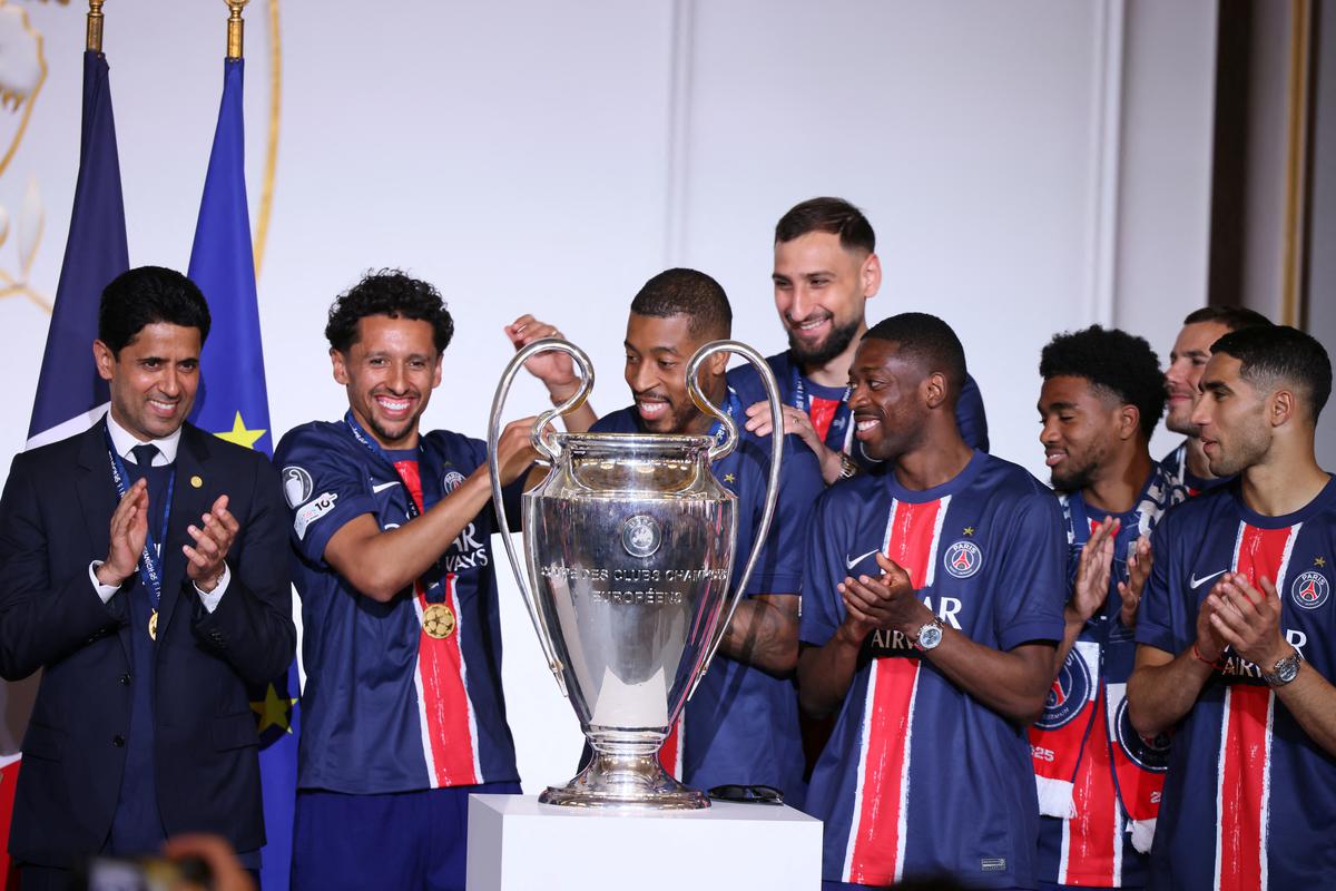 PSG big winners in new Champions League format