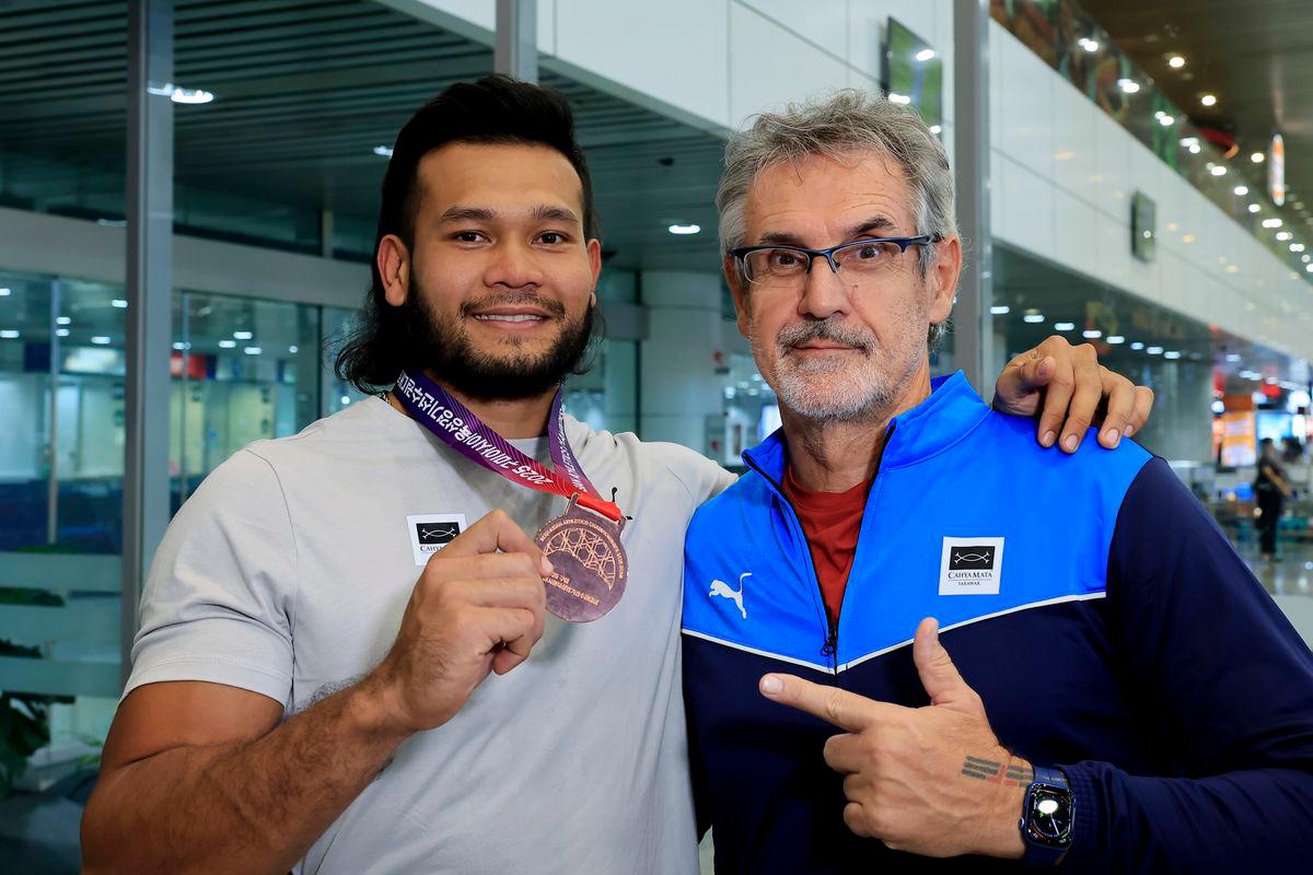 Coach Petrovic challenges Muhammad Irfan to break SEA Games discus record