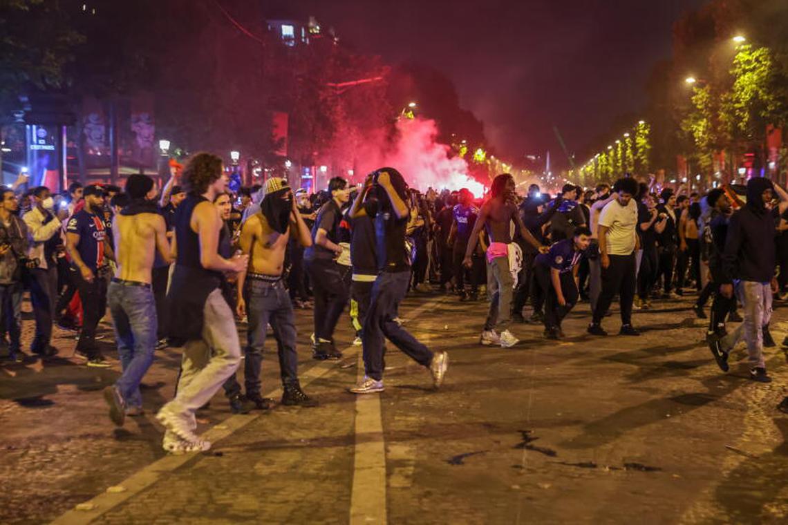 Macron condemns ‘unacceptable’ violence during PSG football celebrations