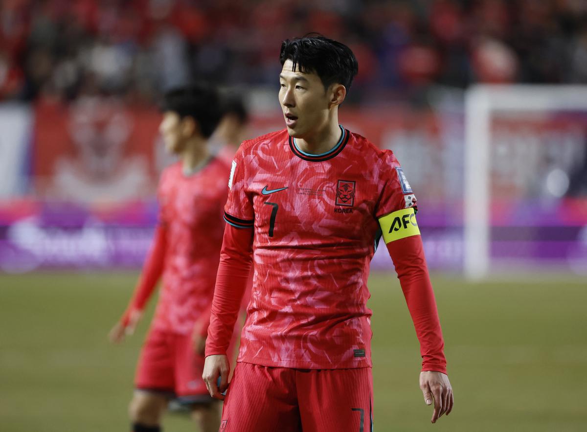 South Korea coach says Son won't be pushed too hard in 2026 qualifiers