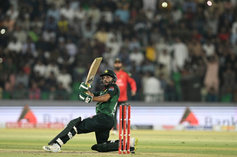 Haris hits maiden hundred as Pakistan whitewash Bangladesh