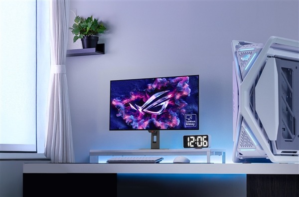 华硕ROG推出两款32寸WOLED显示器：超扁平底座、4K分辨率