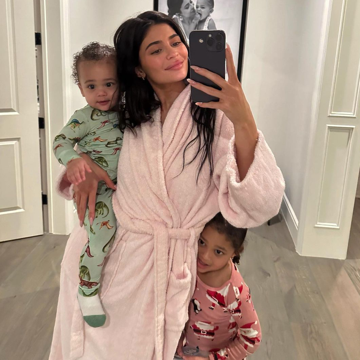 Kylie Jenner Playfully Calls Out Kids Stormi and Aire for “Fake Crying”