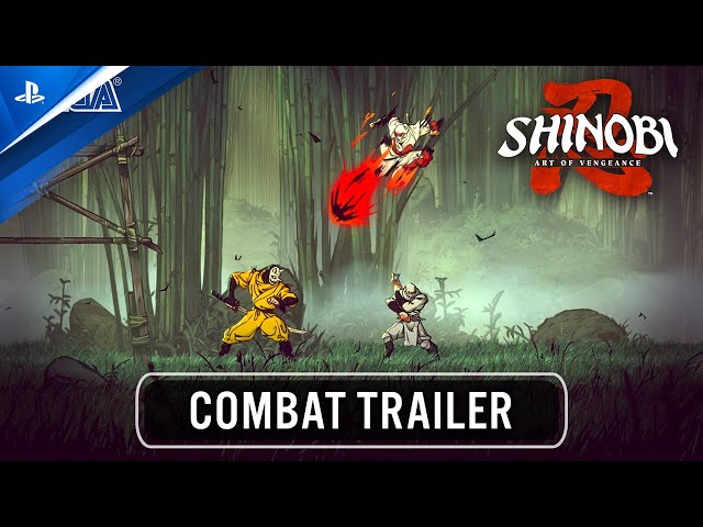Shinobi: Art of Vengeance - Combat Gameplay Trailer | PS5 & PS4 Games