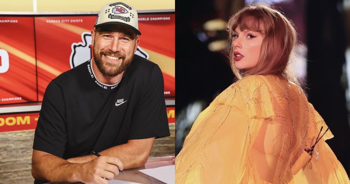 Travis Kelce celebrates Taylor Swift regaining control of her music