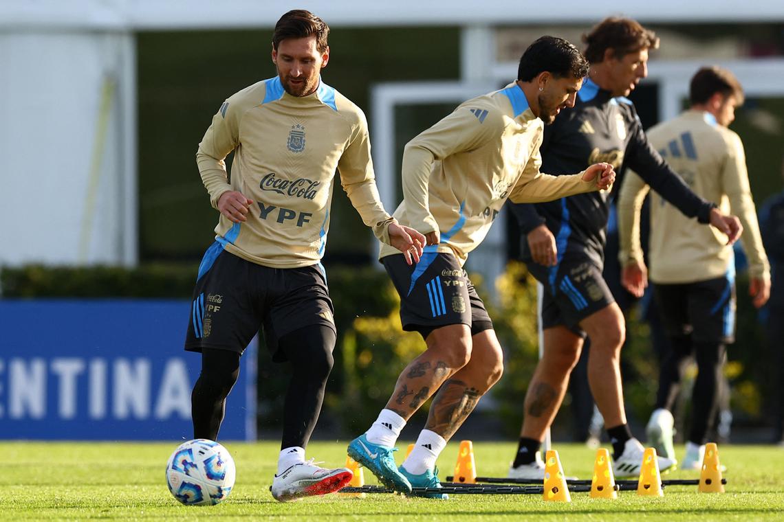 Lionel Messi’s role uncertain as Argentina coach monitors fitness ahead of Chile qualifier