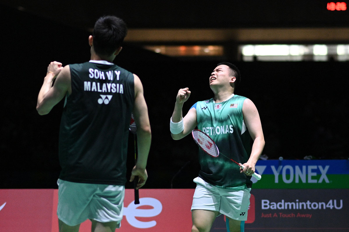 Danes send Aaron-Wooi Yik packing early in Indonesia Open