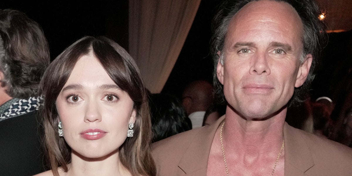 Walton goggins, aimee lou wood give joint interview amid rumors of 'white lotus' affair and feud