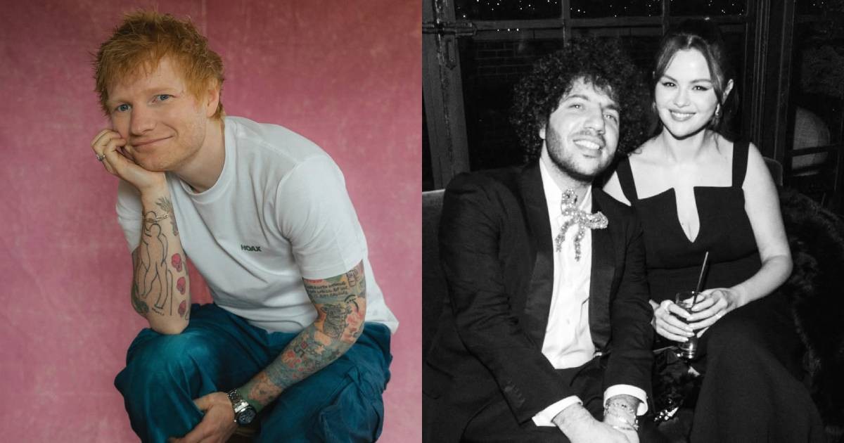 Ed Sheeran at top of guest list for Benny Blanco and Selena Gomez's wedding