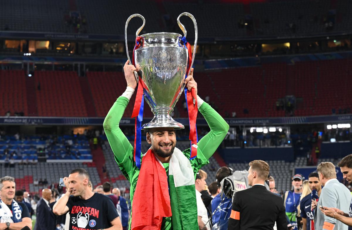 Hard to celebrate PSG's Champions League win over Italian colleagues, says Donnarumma