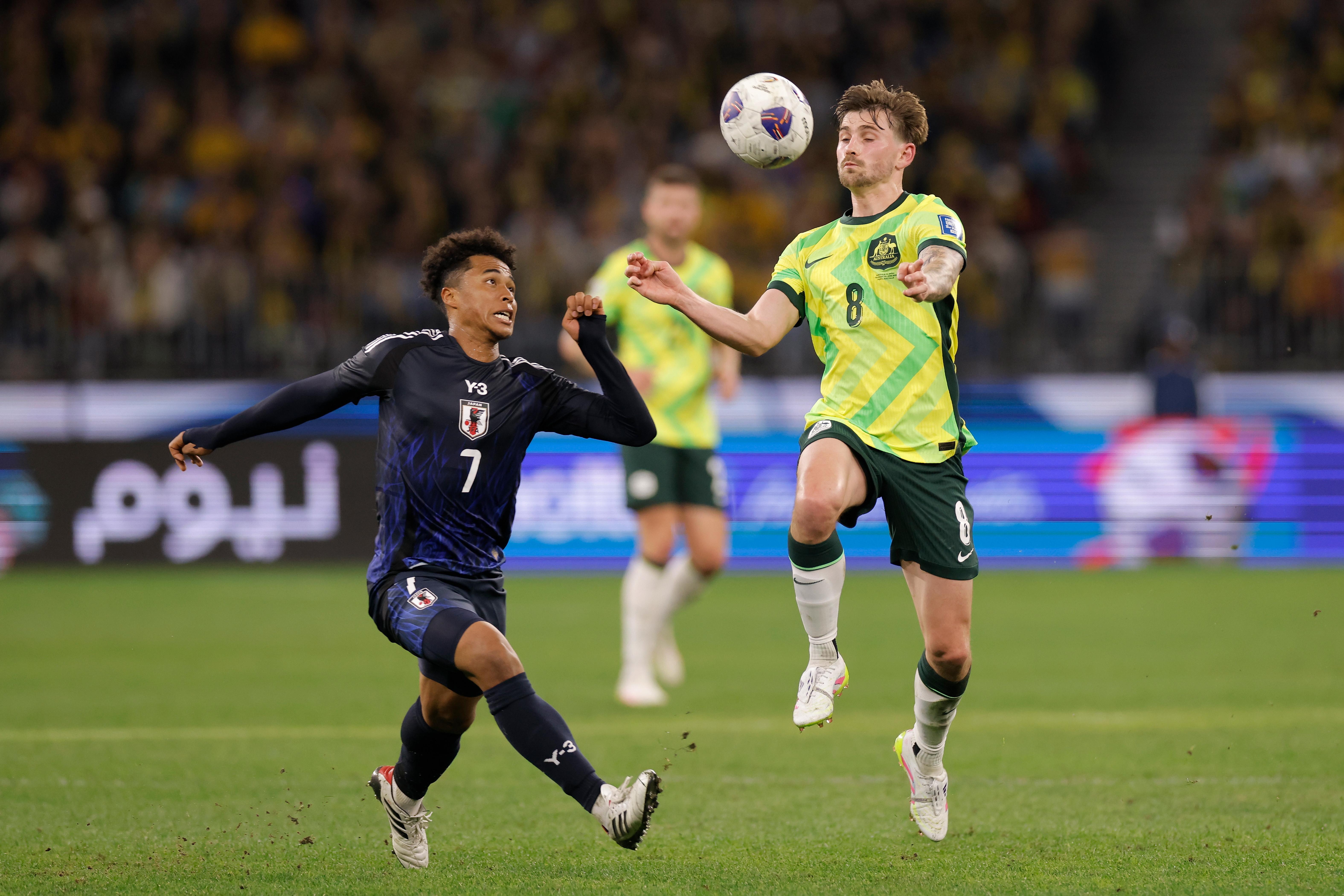 Australia on brink of World Cup after dramatic late winner against Japan