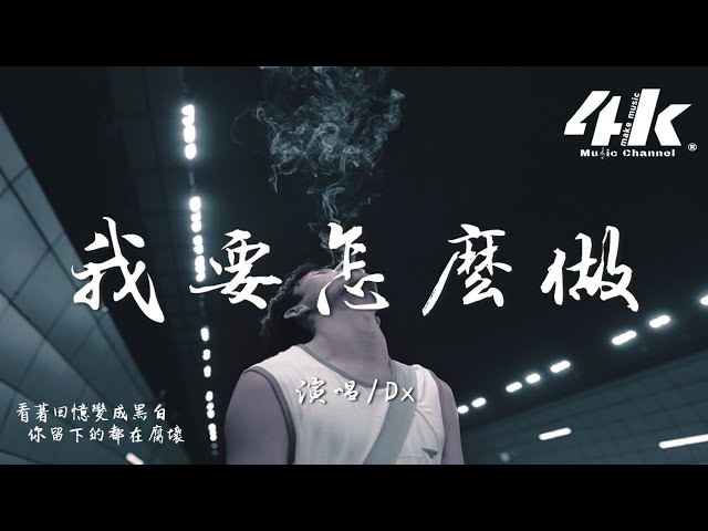 Dx - 我要怎么做『我要怎么做你才能留下来，故事別让我一人独白。』【高音质|动态歌词】♫ Chinese pop music video