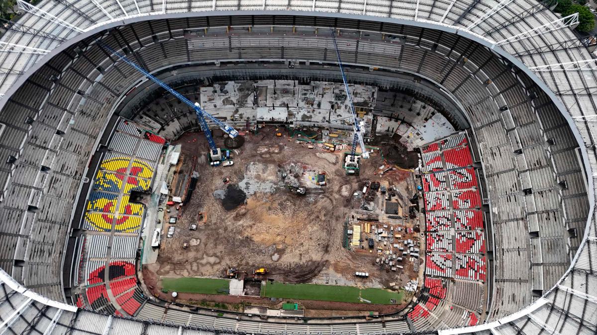 Mexico's iconic Azteca Stadium revamped for third World Cup