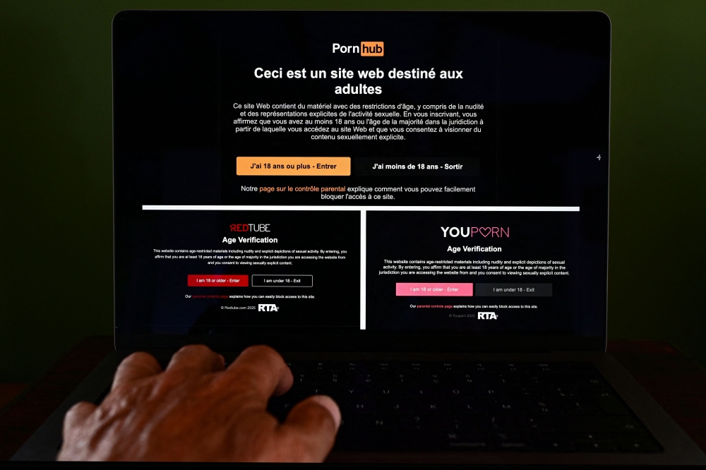 Pornhub, YouPorn and RedTube go dark in France amid row over age verification and user privacy