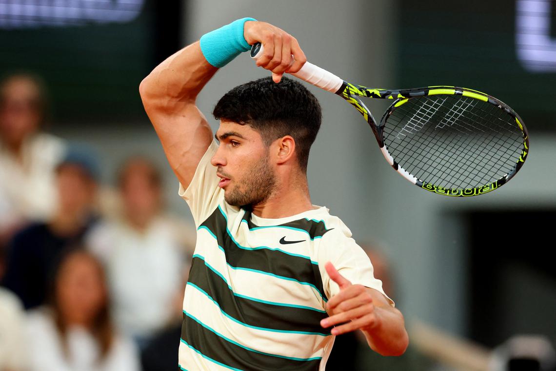 Sole searching: Alcaraz pays homage to Nadal's footprint at Roland Garros