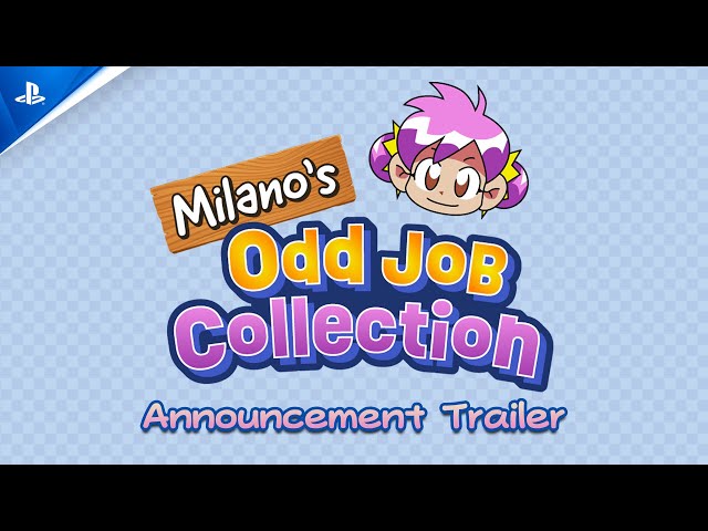 Milano's Odd Job Collection - Announcement Trailer | PS5 & PS4 Games