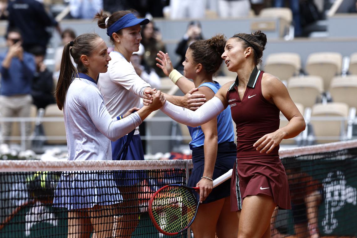 Olympic champions Errani, Paolini win French Open women's doubles title