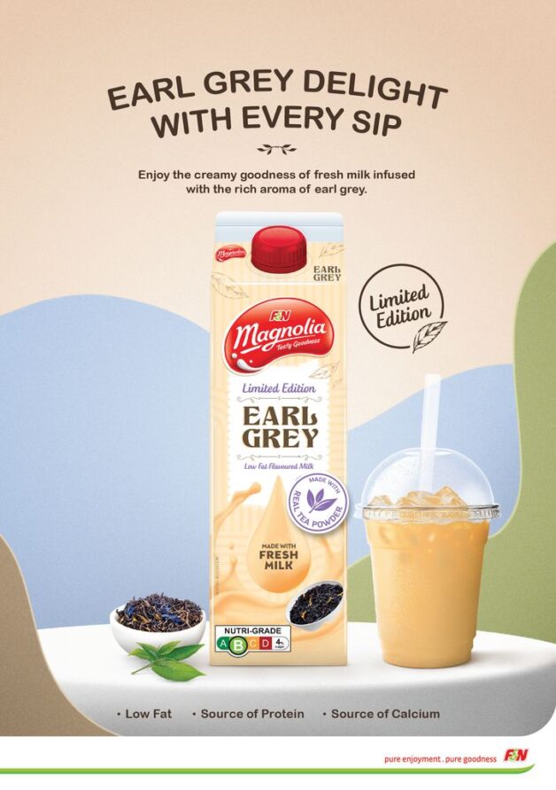 F&N Magnolia Launches Limited Edition Earl Grey Milk for Bubble Tea Lovers in Singapore