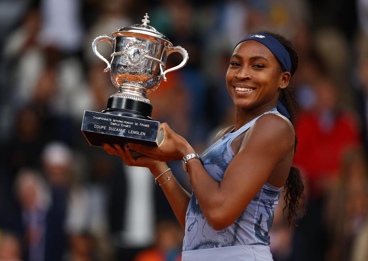 Find out more about French Open women's singles champion Coco Gauff