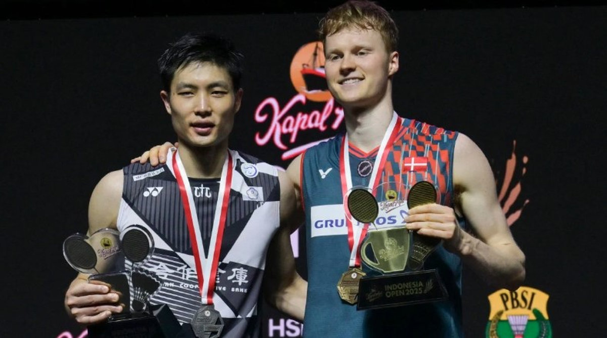Denmark’s Antonsen wins first Indonesia Open crown, An downs China’s Wang