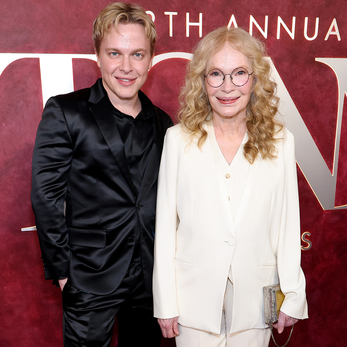 Tony Awards 2025: Mia Farrow and Ronan Farrow Have a Rare Mother-Son Outing