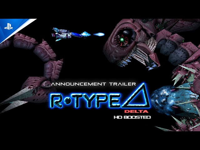 R Type Delta: HD Boosted - Announcement Trailer | PS5 & PS4 Games